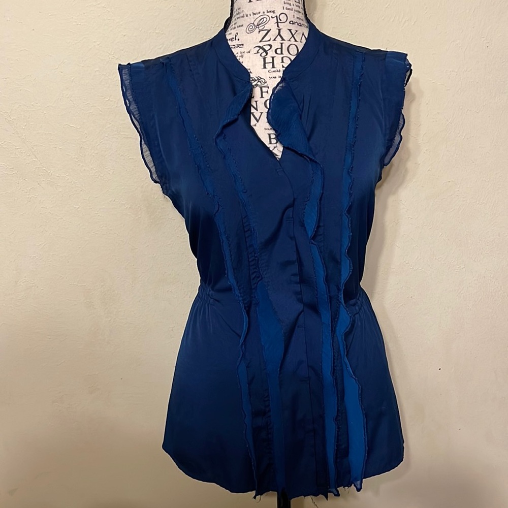 Converse One Star, Navy Blouse, Medium